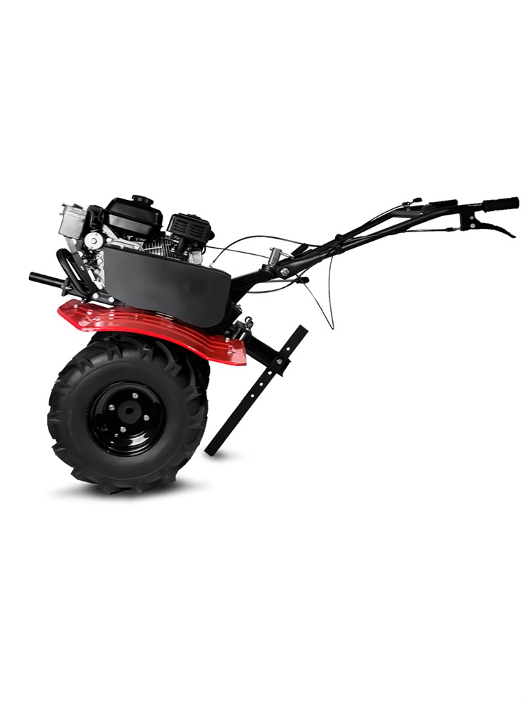 РЫСЬ Мотоблоки ременные 4 скорости МБР 7-10 Э ПРО колеса EXTREME + электростартер